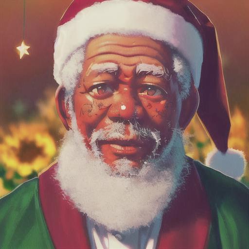 05447-3391883783-Perfectly-centered portrait-photograph of a real life godly (((orna santa))) (((morgan freeman))) 1man standing in flower meadow.png